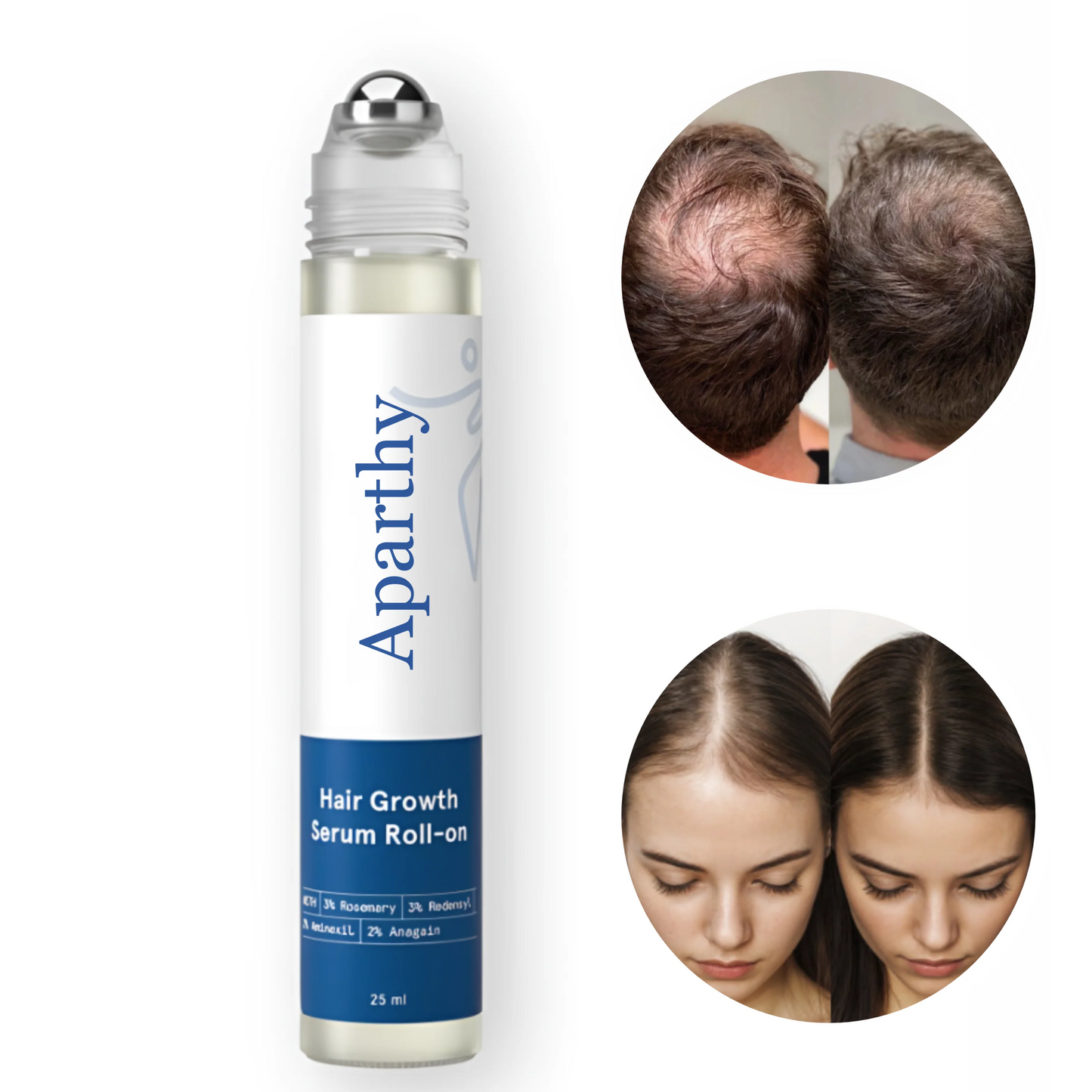 Advanced Hair Growth Roll-On Serum.