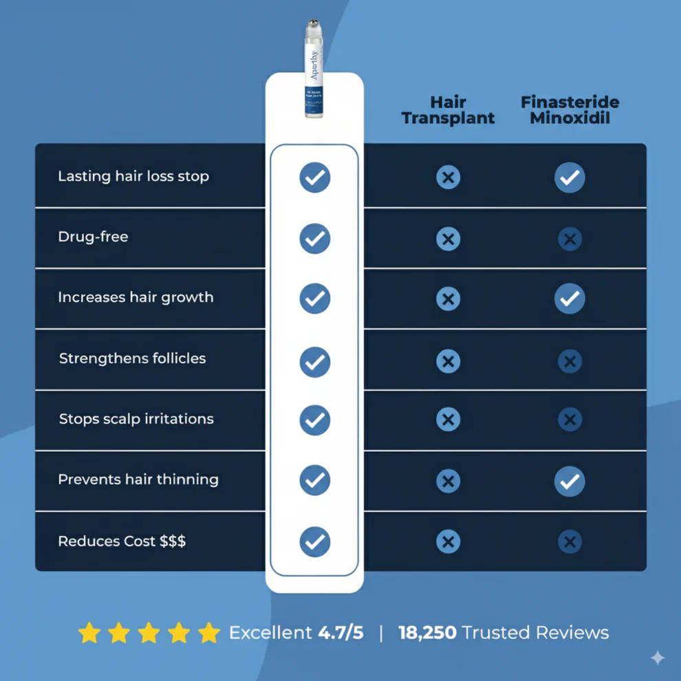 Advanced Hair Growth Roll-On Serum.